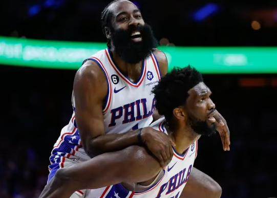 v站体育服务-恩比德对哈登决定感到失望 仍期待大胡子回心转意